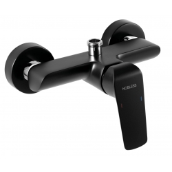 Sprchová nástenná batéria bez príslušenstva čierna