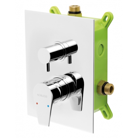 Podomietková batéria s boxom 2 vývody, VISION X