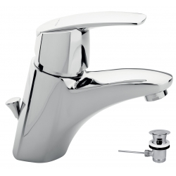 Umývadlová batéria s výpusťou Metalia 56 chróm