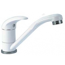 Umývadlová drezová batéria Metalia 55 biela-chróm