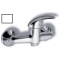 Sprchová batéria bez sprchy 100 mm Metalia 55 biela-chróm