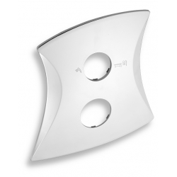 Kryt podomietkového boxu s prepínačom LINIE chróm