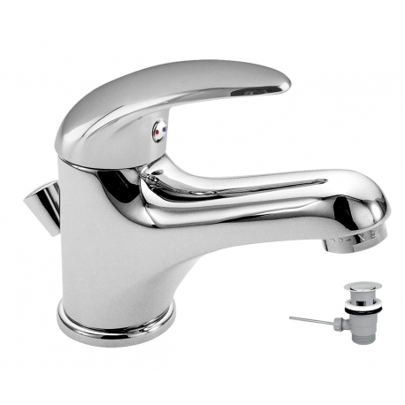 Umývadlová batéria s výpusťou Metalia 55 chróm