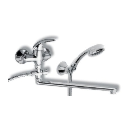 Vaňová paneláková batéria 150 mm Metalia 55 chróm