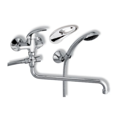 Vaňová paneláková batéria 150 mm Metalia 55 chróm