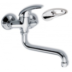 Drezová umývadlová batéria 100 mm Metalia 55 chróm