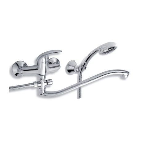 Vaňová paneláková batéria 150 mm Metalia 55 chróm