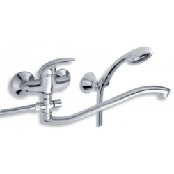 Vaňová paneláková batéria 100 mm Metalia 55 chróm