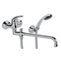 Vaňová paneláková batéria 100 mm Metalia 55 chróm