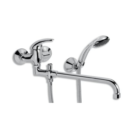 Vaňová paneláková batéria 100 mm Metalia 55 chróm