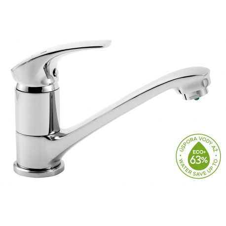 Stojánková drezová batéria Metalia ECO+chróm