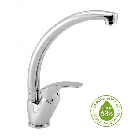 Stojánková drezová batéria Metalia ECO+chróm