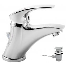 Umývadlová batéria s výpusťou Metalia 57 chróm