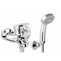 Vaňová batéria bez príslušenstva 100 mm Metalia 57 chróm