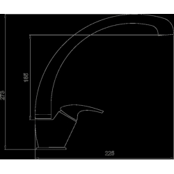 Drezová batéria Metalia 57 chróm