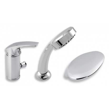 Vaňová batéria Metalia 57 chróm