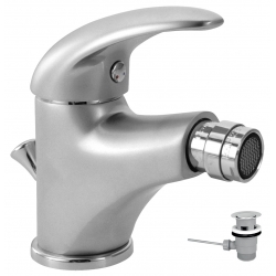 Bidetová batéria s výpusťou Metalia 55 satino