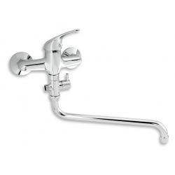 Paneláková batéria bez sprchy 150 mm chróm