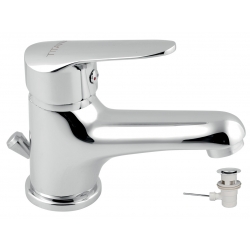 Umývadlová batéria s odpadovou súpravou Titania Iris New