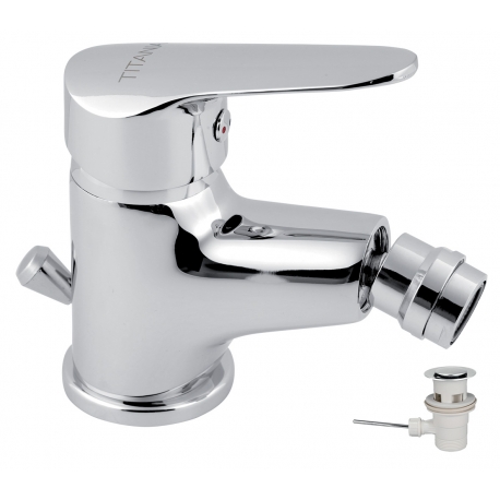 Bidetová batéria s odpadovou súpravou Titania Iris New