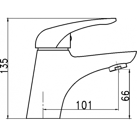 Umývadlová batéria s odpadovou súpravou
