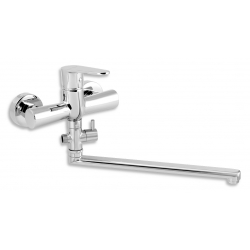 Paneláková batéria bez sprchy 150 mm chróm