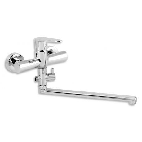 Paneláková batéria bez sprchy 150 mm chróm