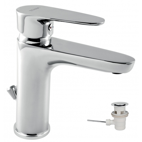 Umývadlová batéria s odpadovou súpravou