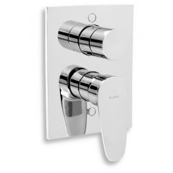 Vaňová a sprchová podomietková batéria s prepínačom