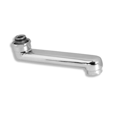 Výtokové ramienko rovné 17 cm chróm