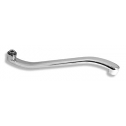 Výtokové ramienko 35 cm prehnuté chróm