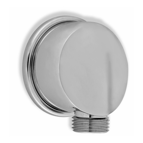 Stenový vývod sprchy Lux 1/2" chróm
