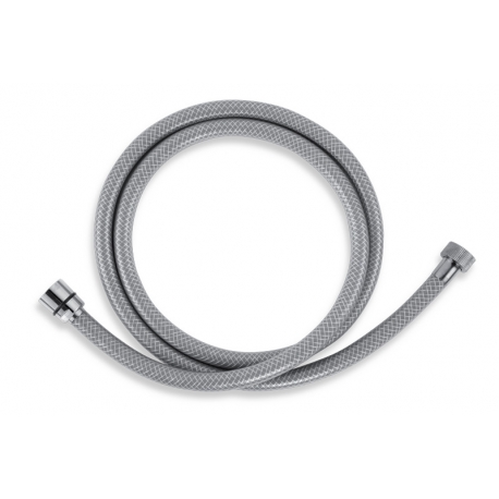 Sprchová hadica plastová 200 cm šedá