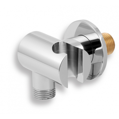 Držiak sprchy s vývodom chróm