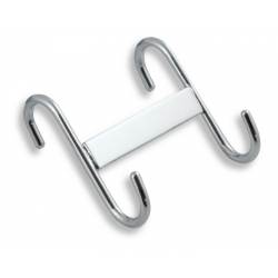 Dvojháčik na vykurovací rebr Metalia Drôtený program chróm