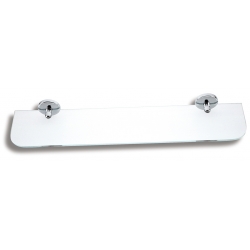 Polička zaoblená Metalia 1 chróm