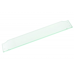 Sklo police vŕtané číre