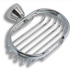 Drôtená mydlenička Metalia 3 chróm