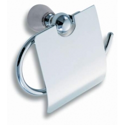 Záves toaletného papiera s krytom Metalia 3 satino