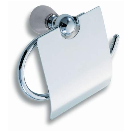 Záves toaletného papiera s krytom Metalia 3 satino