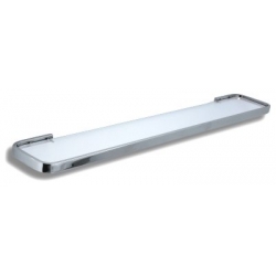 Polička zaoblená Metalia 4 chróm