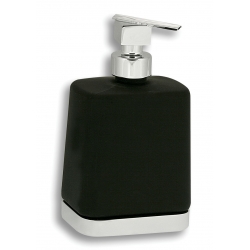 Dávkovač mydla Metalia 4 čierna-chróm