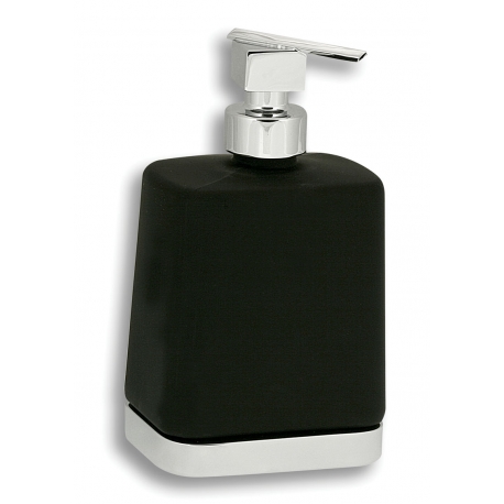 Dávkovač mydla Metalia 4 čierna-chróm