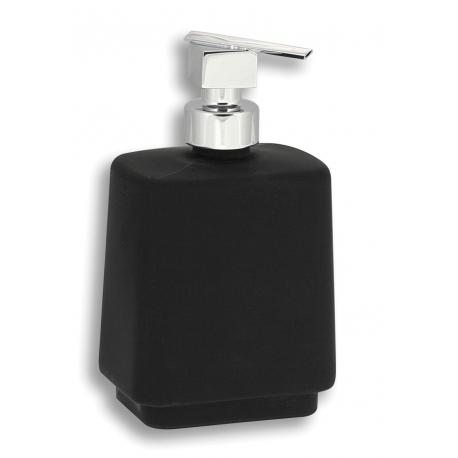 Dávkovač mydla na postavenie Metalia 4 čierna-chróm