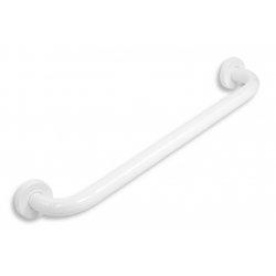 Madlo rovné s krytkami 500 mm biele