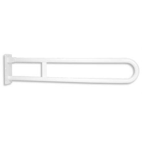 Úchyt dvojitý sklopný 852 mm biely