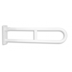 Úchyt dvojitý sklopný 572 mm biely
