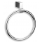 Držiak uterákov kruh Titania Kate chróm