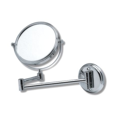 Kozmetické zrkadlo zväčšovacie otočné chróm