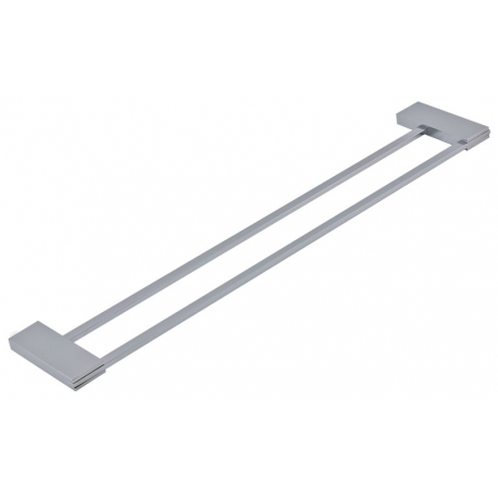 Dvojitý držiak uterákov 600 mm Metalia 9 chróm